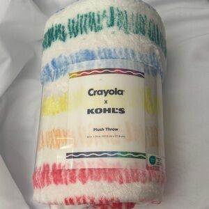 Crayola x Kohl's Plush Throw